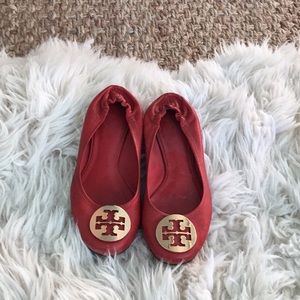 ORIGINAL RED/ORANGE TORY BURCH SIZE 8